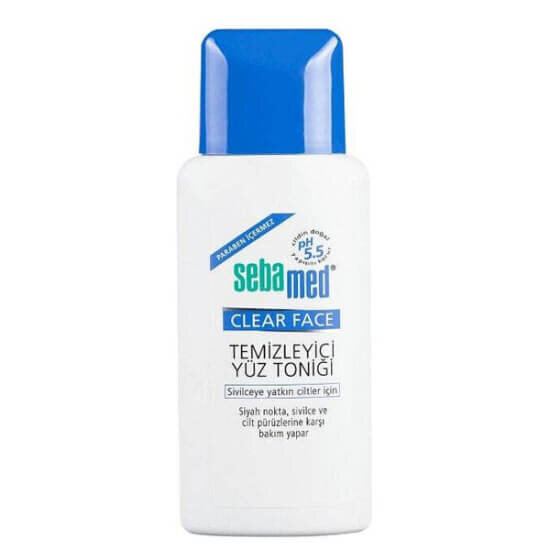 Sebamed Clear Face Temizleyici Yüz Toniği 150 ml yağlı ve sivilceye eğilimli ciltler için gözenek arındırıcı tonik- 1