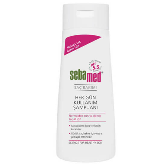 Sebamed Hergün Kullanım Şampuanı 400 ml günlük kullanım kuru zayıf ince telli saçlar için nazik temizleyici- 1