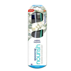 Sensodyne Nourish Sağlıklı Beyazlık Yumuşak Fırça 2 li - Sensodyne