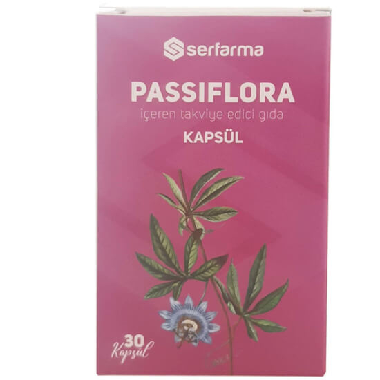  Serfarma Passiflora 30 Kapsül - 1