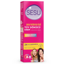 Sesu Kızlarına Özel Tüy Dökücü Krem 100 ml - Sesu