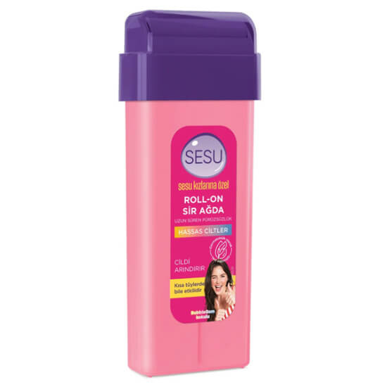  Sesu Roll On Sir Ağda Bubble Gum Kokulu Hassas Ciltler 100 ml - 1