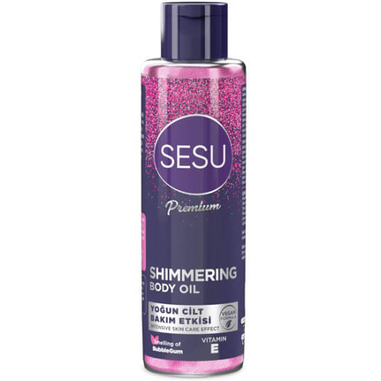  Sesu Simli Cilt Bakım Yağı 150 ml - 1
