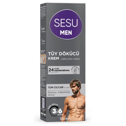 Sesu Tüy Dökücü Krem For Men 100 ml - Sesu