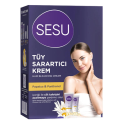 Sesu Tüy Sarartıcı Krem 35 gr +18 gr - Sesu