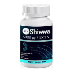 Shiwwa Biotin Hidrolize Keratin Vitamin B5 120 Tablet - Shiwwa