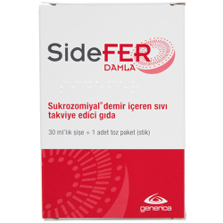 Sidefer Damla 30 ML Demir Takviyesi - Thumbnail