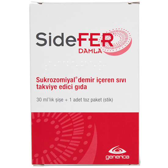 Sidefer Damla 30 ML Demir Takviyesi - 1
