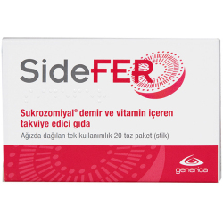 Generica - Sidefer Toz 20 Paket (Stick) Vitamin Takviyesi Generica - Sidefer Toz 20 Paket (Stick) Vitamin Takviyesi
