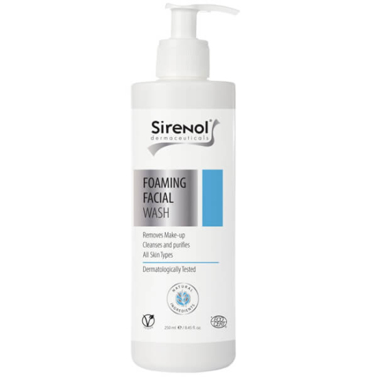 Sirenol Natural Yüz Temizleme Köpüğü 250 ml, organik cadı fındığı, aloe vera, aynısafa ve papatya içerikli- 1