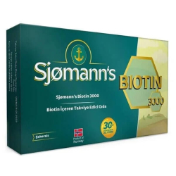 Sjomann s Biotin Çiğnenebilir Jel 30 Tablet - Sjomann s