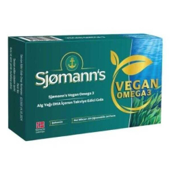 Sjomann s Vegan Omega 30 Çiğnenebilir Jel Tablet - Sjomann s