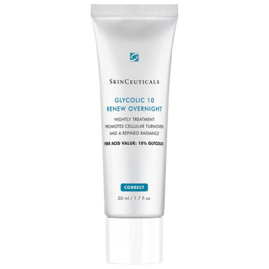 Skinceuticals Glycolic 10 Renew Overnight 50 ml yenileyici gece kremi, %10 glikolik asit + %2 fitik asit- 1
