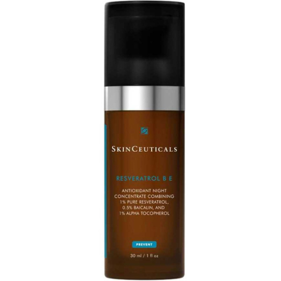 Skinceuticals Resveratrol B E gece bakım jeli 30 ml %1 resveratrol %0,5 baicalin %1 E vitamini antioksidan jel- 1