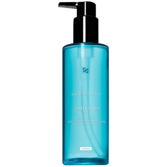 Skinceuticals Simply Clean Gel 195 ml yüz ve boyun için arındırıcı jel temizleyici meyve asitleri papatya aloe paraben içermez- 1