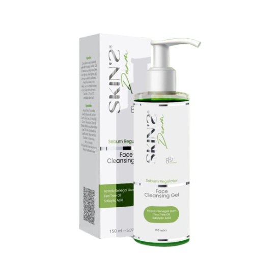  Skins Derm Sebum Regulator Face Cleansing Gel 150 ml - 1