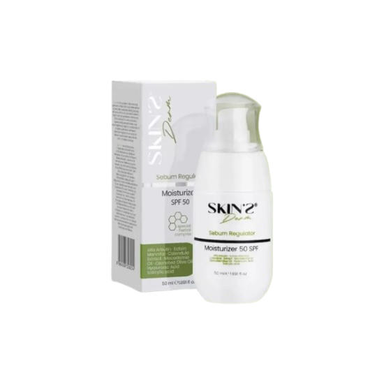  Skins Derm Sebum Regulator Moisturizing SPF50 Cream 50 ml - 1