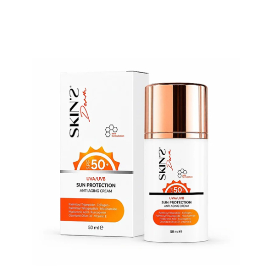 Skins Derm SPF50+ Sun Protection Anti Aging Cream 50 ml - 1