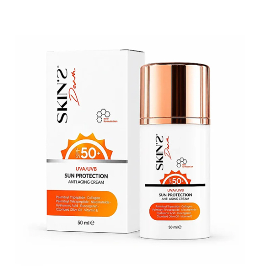  Skins Derm Sun Protection Anti Aging Cream SPF50+ 50 ml - 1
