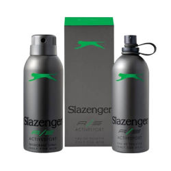 Slazenger Activesport Yeşil Kofre - Parfüm 125 ml + Deodorant 150 ml - Slazenger 