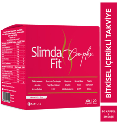 Tab İlaç - Slimda Fit Complex 60 Kapsül 20 Saşe Tab İlaç - Slimda Fit Complex 60 Kapsül 20 Saşe
