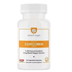 Smartcaps Inflex C3 Curcumin 200 %95 Curcuminoids Black Pepper Extract 5 mg 30 Vegetable Kapsül