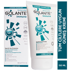 Solante - Solante Immuna Spf 50 150 ML Güneş Kremi Solante - Solante Immuna Spf 50 150 ML Güneş Kremi