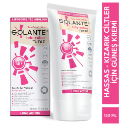 Solante - Solante Tele Rubor Tinted Spf 50 150 ML Renkli Güneş Kremi Solante - Solante Tele Rubor Tinted Spf 50 150 ML Renkli Güneş Kremi