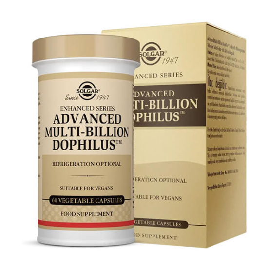  Solgar Advanced Multi-Billion Dophilus 60 Kapsül - 1