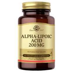 Solgar Alpha Lipoic Acid 200 Mg 50 Tablet - Solgar