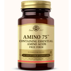 Solgar - Solgar Amino 75 Essential Amino Complex 30 Kapsül Solgar - Solgar Amino 75 Essential Amino Complex 30 Kapsül
