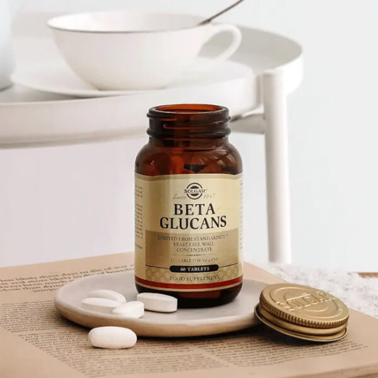 Solgar Beta Glucans 60 tablet 200 mg beta 1,3 ve 1,6 glukan vegan gluten laktoz içermez takviye edici gıda- 2
