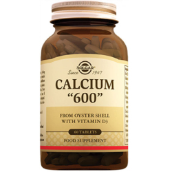 Solgar - Solgar Calcium 600 (Oyster Shell) 60 Tablet Kalsiyum Takviyesi Solgar - Solgar Calcium 600 (Oyster Shell) 60 Tablet Kalsiyum Takviyesi