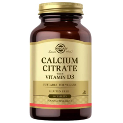 Solgar Calcium Citrat With Vitamin D3 60 Tablet - Solgar