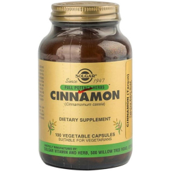 Solgar - Solgar Cinnamon 100 Kapsül Solgar - Solgar Cinnamon 100 Kapsül