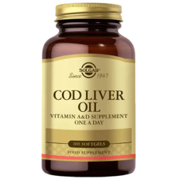 Solgar Cod Liver Oil 100 Yumuşak Kapsül - Solgar