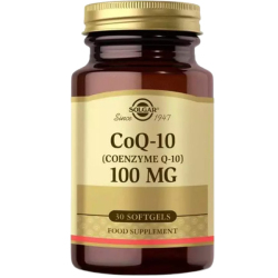 Solgar - Solgar Coenzyme Q10 100 mg 30 Kapsül Koenzim Q10 Takviyesi Solgar - Solgar Coenzyme Q10 100 mg 30 Kapsül Koenzim Q10 Takviyesi