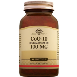 Solgar - Solgar Coenzyme Q10 100 mg 60 Kapsül Koenzim Q10 Takviyesi Solgar - Solgar Coenzyme Q10 100 mg 60 Kapsül Koenzim Q10 Takviyesi