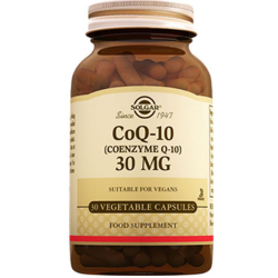Solgar - Solgar Coenzyme Q10 30 mg 30 Kapsül Koenzim Q10 Takviyesi Solgar - Solgar Coenzyme Q10 30 mg 30 Kapsül Koenzim Q10 Takviyesi