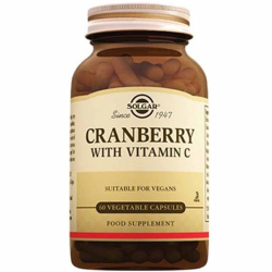 Solgar - Solgar Cranberry With Vitamin C 60 Kapsül Solgar - Solgar Cranberry With Vitamin C 60 Kapsül