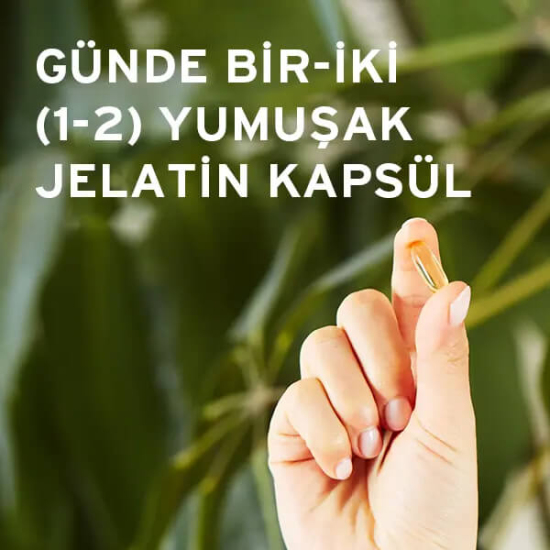 Solgar Evening Primrose Oil 1300 mg 30 softjel soğuk sıkım primroz yağı omega 6 linoleik asit GLA takviyesi- 3