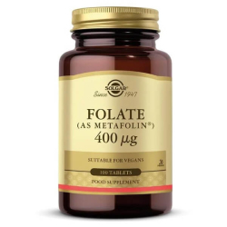 Solgar Folate 400 mcg 100 Tablet - Solgar