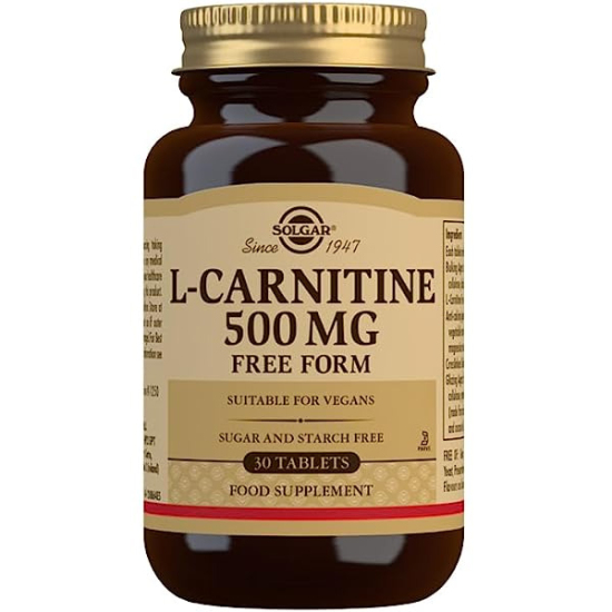 Solgar L Carnitin 500 Mg 30 Tablet - 1