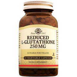Solgar - Solgar L-Glutathione Reduced 250 mg 30 Kapsül Glutatyon Takviyesi Solgar - Solgar L-Glutathione Reduced 250 mg 30 Kapsül Glutatyon Takviyesi