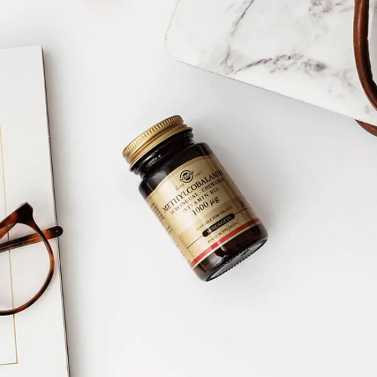 Solgar Methylcobalamin B12 1000 mcg 30 dilaltı tablet vegan, şeker tuz nişasta içermez takviye edici gıda- 2