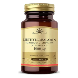 Solgar Methylcobalamin (B12) 1000 Mcg 60 Dilaltı Tableti - Solgar