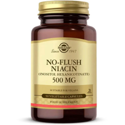 Solgar No Flush Niacin 500 mg 50 Kapsül - Solgar