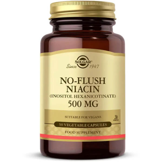  Solgar No Flush Niacin 500 mg 50 Kapsül - 1