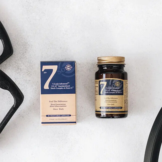 Solgar No.7 30 kapsül eklem bağ doku desteği Vitamin C 100 mg Boswellia 100 mg zerdeçal UC-II beyaz söğüt zencefil- 2