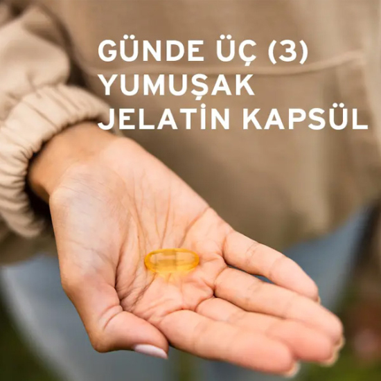 Solgar Omega 3-6-9 EFA 1300 mg 60 softjel balık yağı keten tohumu yağı hodan yağı omega 3 6 9 takviye- 4